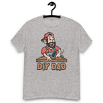DIY Black Hair Light Skin Tone No-Glasses Beard Dad T-Shirt