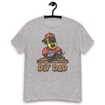 DIY Blond Hair Dark Skin Tone Glasses Beard Dad T-Shirt