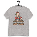 DIY Blond Hair Light Skin Tone No-Glasses Moustache Dad T-Shirt