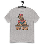DIY Brown Hair Tan Skin Tone Glasses Beard Dad T-Shirt