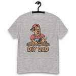DIY Black Hair Tan Skin Tone Glasses Moustache Dad T-Shirt