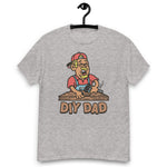 DIY Blond Hair Tan Skin Tone Glasses Moustache & Chin Beard Dad T-Shirt