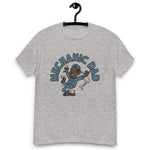 Mechanic Black Hair Dark Skin Tone No-Glasses Moustache & Chin Beard Dad T-Shirt