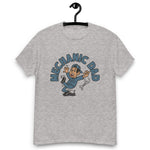 Mechanic Black Hair Tan Skin Tone No-Glasses Stubble Dad T-Shirt