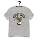 Golf Brown Hair Tan Skin Tone No-Glasses Beard Dad T-Shirt