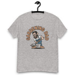 Gardening Black Hair Light Skin Tone Glasses Medium Beard Dad T-Shirt