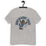 Mechanic Brown Hair Dark Skin Tone Glasses Beard Dad T-Shirt