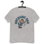 Mechanic Brown Hair Tan Skin Tone No-Glasses Stubble Dad T-Shirt