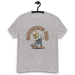 Gardening Blond Hair Light Skin Tone Glasses Bald Beard Dad T-Shirt