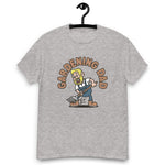 Gardening Blond Hair Light Skin Tone No-Glasses Medium Beard Dad T-Shirt