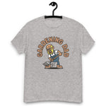 Gardening Blond Hair Tan Skin Tone Glasses Bald Beard Dad T-Shirt