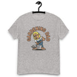 Gardening Blond Hair Tan Skin Tone Glasses Long Moustache & Chin Beard Dad T-Shirt