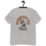 Gardening Brown Hair Light Skin Tone Glasses Long Beard Dad T-Shirt
