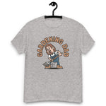 Gardening Brown Hair Light Skin Tone No-Glasses Long Moustache & Chin Beard Dad T-Shirt