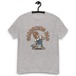 Gardening Brown Hair Tan Skin Tone Glasses Medium Moustache Dad T-Shirt