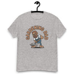 Gardening Brown Hair Tan Skin Tone Glasses Short Beard Dad T-Shirt