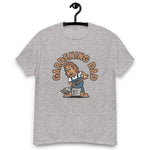 Gardening Brown Hair Tan Skin Tone No-Glasses Long Stubble Dad T-Shirt