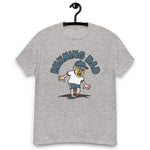 Running Blond Hair Light Skin Tone Glasses Beard Dad T-Shirt