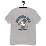 Running Brown Hair Tan Skin Tone Glasses Moustache & Chin Beard Dad T-Shirt