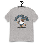 Running Brown Hair Tan Skin Tone Glasses Beard Dad T-Shirt