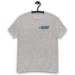 Dangerous Dads Club T-Shirt - Blue logo with tan thumb