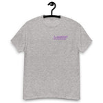 Dangerous Dads Club T-Shirt - purple outline logo