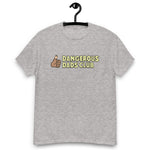 Dangerous Dads Club T-Shirt - yellow logo-tan thumb