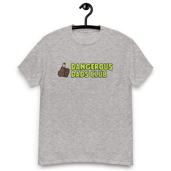 Dangerous Dads Club T-Shirt - L.green logo-dark thumb