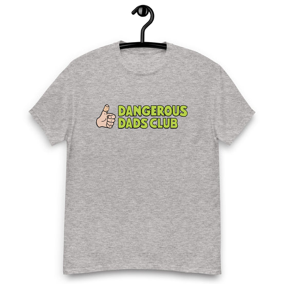 Dangerous Dads Club T-Shirt - L.green logo-light thumb