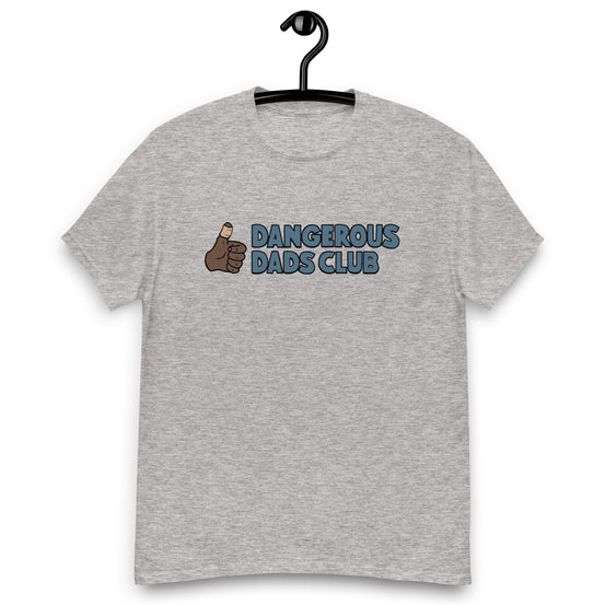 Dangerous Dads Club T-Shirt - Blue logo-dark thumb