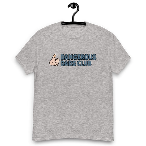 Dangerous Dads Club T-Shirt - Blue logo-light thumb