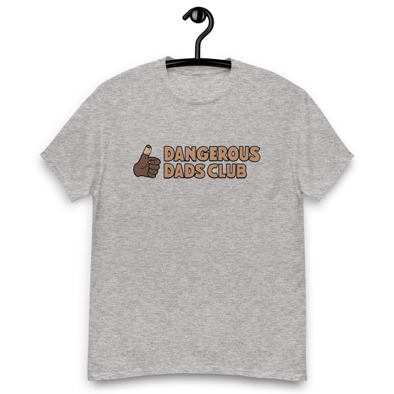 Dangerous Dads Club T-Shirt - Brown logo - dark thumb