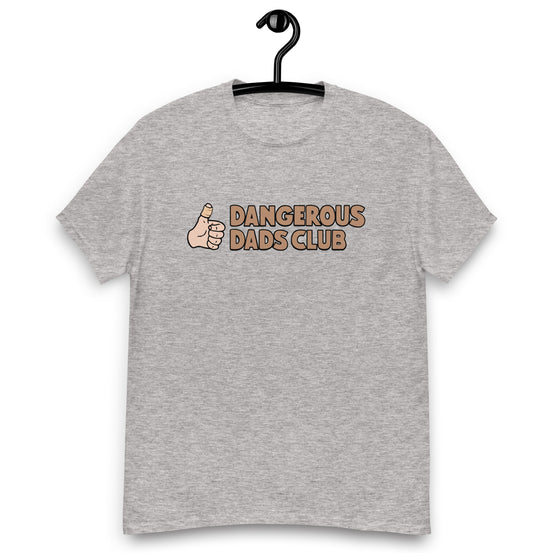 Dangerous Dads Club T-Shirt - Brown logo - light thumb
