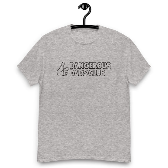Dangerous Dads Club T-Shirt - Black outline logo