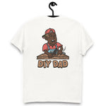 DIY Brown Hair Dark Skin Tone No-Glasses Stubble Dad T-Shirt