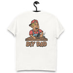 DIY Blond Hair Tan Skin Tone No-Glasses Stubble Dad T-Shirt