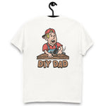 DIY Blond Hair Light Skin Tone No-Glasses Stubble Dad T-Shirt