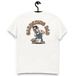 Gardening Black Hair Light Skin Tone Glasses Medium Moustache & Chin Beard Dad T-Shirt