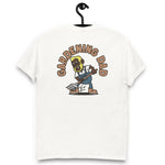 Gardening Blond Hair Dark Skin Tone Glasses Medium Beard Dad T-Shirt