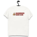 Dangerous Dads Club T-Shirt - red logo with tan thumb