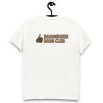 Dangerous Dads Club T-Shirt - Brown logo with dark thumb