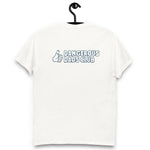 Dangerous Dads Club T-Shirt - navy outline logo