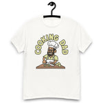 Cooking Black Hair Tan Skin Tone Glasses Beard Dad T-Shirt