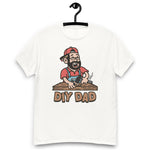 DIY Black Hair Light Skin Tone Glasses Beard Dad T-Shirt