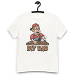 DIY Blond Hair Light Skin Tone Glasses Stubble Dad T-Shirt