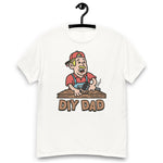 DIY Blond Hair Light Skin Tone No-Glasses Moustache Dad T-Shirt