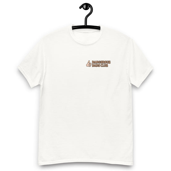 DIY Brown Hair Light Skin Tone Glasses Beard Dad T-Shirt