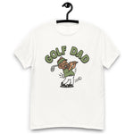 Golf Brown Hair Tan Skin Tone Glasses Beard Dad T-Shirt