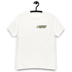 Golf Black Hair Light Skin Tone No-Glasses Beard Dad T-Shirt