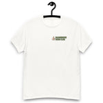 Golf Blond Hair Light Skin Tone No-Glasses Moustache Dad T-Shirt